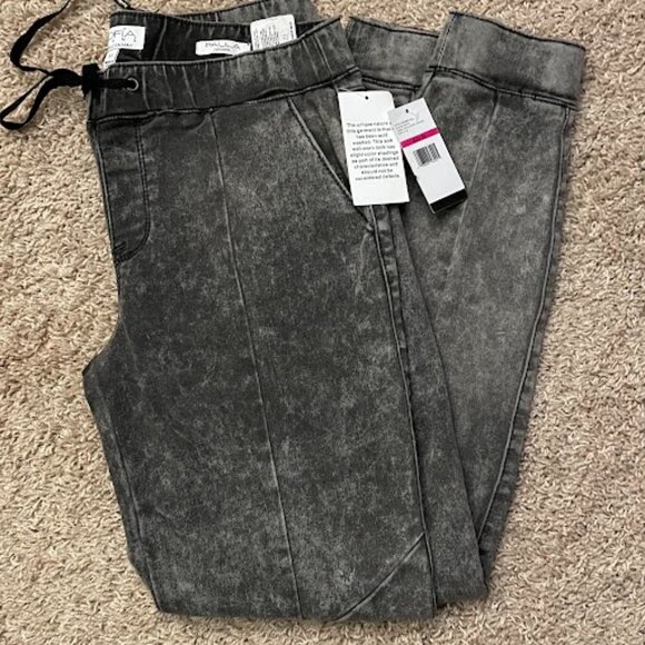 Sophia Vergara's "Paula" Acid Wash Jean Jogger's  Size XS  NWT - Picture 3 of 5